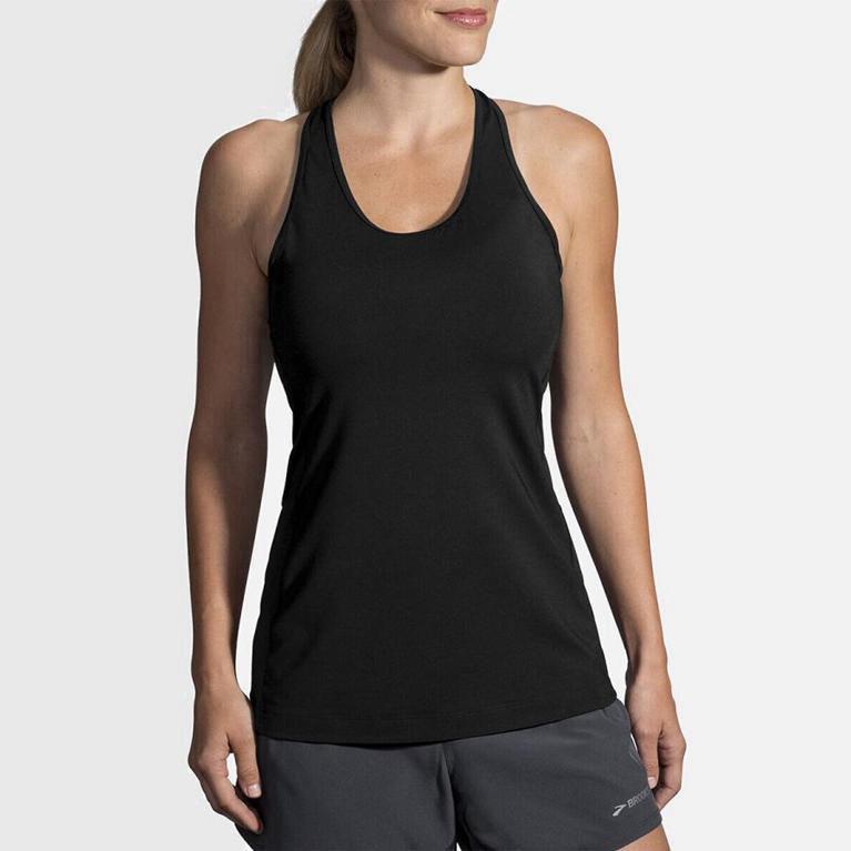 Brooks Pick-Up Womens Running Tank Top - Grey - Philippines (572914NBS)